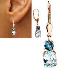 Funkelnde Ohrhänger Ohrringe