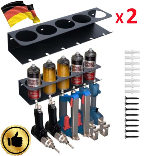 2er spraydosen halter fach - 2er,