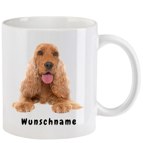 Tasse mit cocker spaniel - cocker,