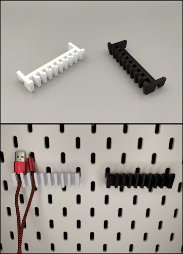Kabelhalter für die ikea - kabelhalter,