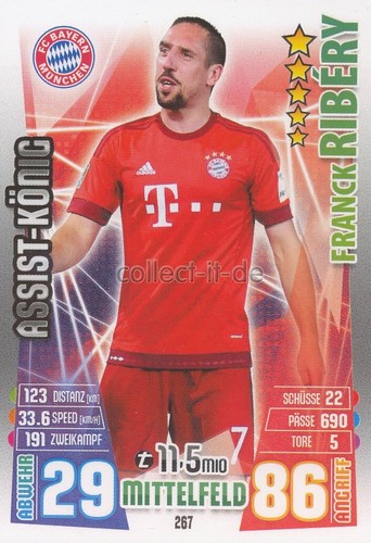 Match attax 267 - match, 15/16