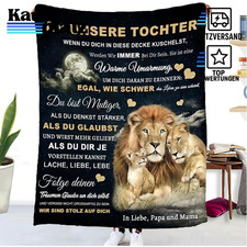 Personalisierte Kuscheldecke