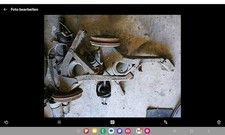  ersatzteile Fiat 850 Spider,u.a  Radaufhängung, Windschutzscheibe, Motorhaube 