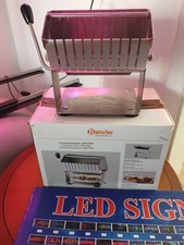 Neuwertiger Bartscher Currywurst Schneider 10M 1750M Incl.LED Werbung