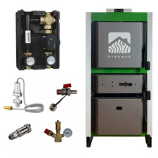 Holzvergaserkessel 40 kW mit