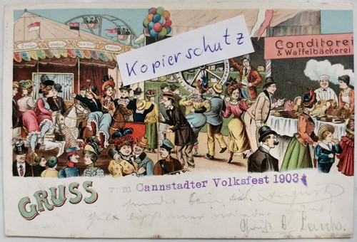 Cannstatter volksfest 1903 - cannstatter,