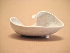 Mid Century Craquele Schale