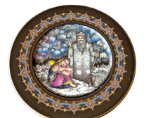 Heinrich Villeroy & Boch Märchen aus dem alten Russland Morozko Wandteller NEUWA