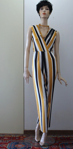 Jumpsuit einteiler wickel - jumpsuit,