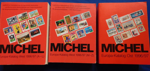 Michel briefmarken katalog - briefmarken,