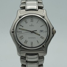 EBEL 1911 HERREN UHR STAHL 36MM TOP ZUSTAND 993902 AUTOMATIK VINTAGE