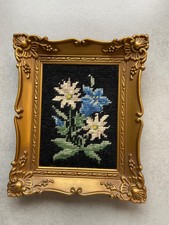 Gobelinbild,  handgestickt