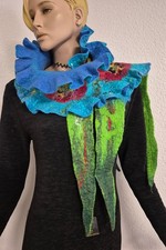 Neu – Handgefilzter Schal