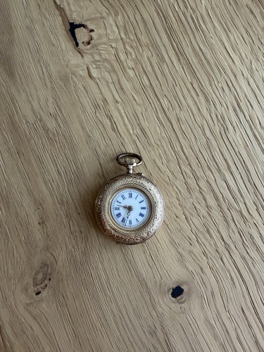 Antike damen taschenuhr 585 - antike,
