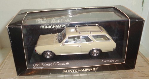Minichamps opel rekord c - 1:43,