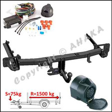 AHK + ES13 für Mercedes C-Klasse W203 S203 Bj 00-07 Anhängerkupplung komplett