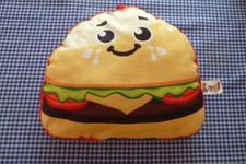 Hamburger  Kissen  NEU von Jafri Toys 26cm x 22cm ! Kinder - Kissen 