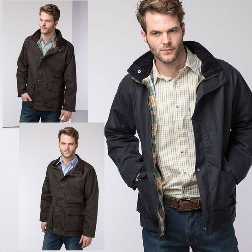 Herren wachsjacke rydale - herren,