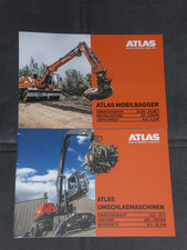 ATLAS Mobilbagger, Umschlagmaschinen Prospekte ( B 312 )