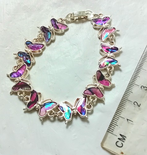 Lila irisierendes abalone - irisierendes,