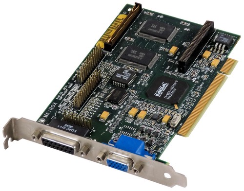Grafikkarte matrox mystique - matrox,