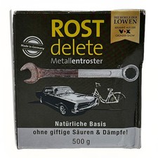 500g ROSTdelete Metallentroster Dose Rostentferner Rostumwandler Rostlöser