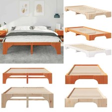 vidaXL Bodenbettgestell mit