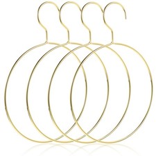  4 Pcs Aufbewahrung Kleiderschrank Warenring Mit Haken Mehrzweck-Kleiderbügel