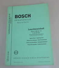 Teilekatalog / Parts list Bosch Leuchteneinheit LE/LA 180 B 1 R von 10/1964