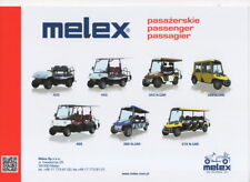 Melex passenger range (made in Poland) _2018 Prospekt / Brochure 