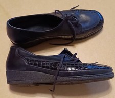 Damenschuhe, Gr. 6, schwarz
