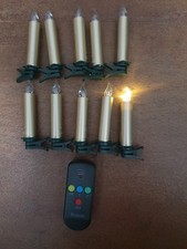 10 elektr. LED Kerzen