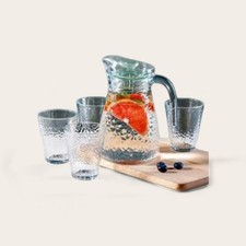 Wasserkaraffe-Set mit 4