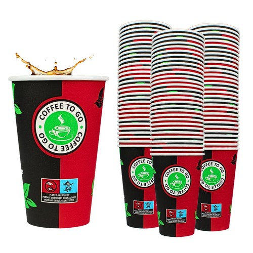 Enpack kaffeebecher schwarz - kaffeebecher,