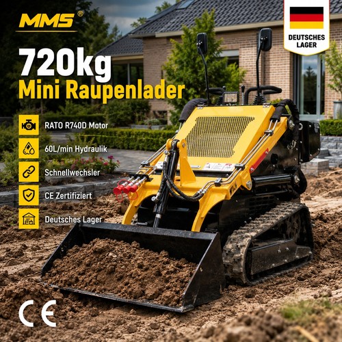 Mms mini raupenlader 720kg - mms,