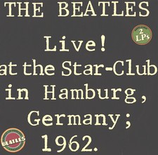 The Beatles Live At The Star-Club In Hamburg Germany - Vinyl LP (1977) (VG+/VG)