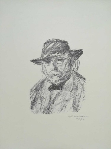 Lithographie arno mohr - lithographie,