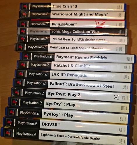 Ps2 spielepaket - ps2,
