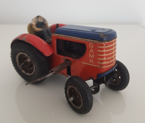 Gama blechspielzeug traktor - gama,