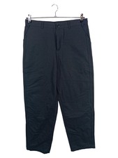 Adidas Herren Stoffhose Gr. W32 L31 Schwarz Sportlich Uni