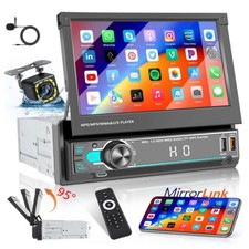 1DIN 7" Flip Autoradio Touch