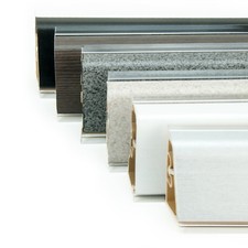 ABSCHLUSSLEISTE 37mm Winkelleisten Tischplatte Arbeitsplatte Küche 150cm & 300cm