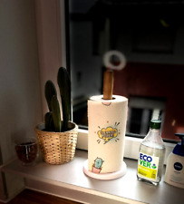 Holz Küchenrollenhalter -