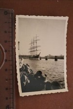 tolles altes Foto Segelschiff