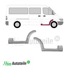 2x Reparaturblech Schweller