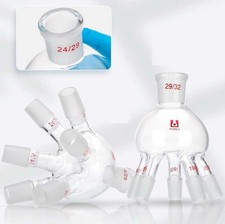 Mehrhals-Verdampferkolben Glas