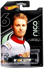  Hot Wheels Nico Rosberg Cars / Auto F-Racer 1/3