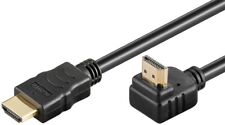 1m HDMI Winkel Kabel 90° Grad HDMI 2.0/1.4a 3D 4K Ethernet Full UHD ARC Dolby