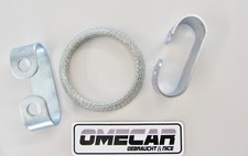 VW Golf 2 Montagesatz Hosenrohr Krümmer Haltefeder Klemmfeder Dichtring Dichtung