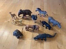 Schleich Tiere Wildtiere 1 Afrika 10 verschiedene unbespielt